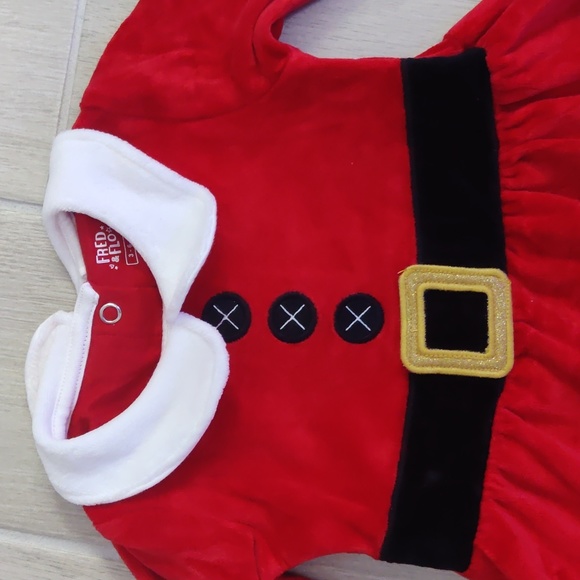 Mrs.Claus dress, velvet exterior, NWOT, baby sizes available - Picture 3 of 3
